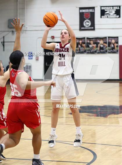 Thumbnail 2 in Hibriten @ Bunker Hill (NW Foothills Conference Tournament 1st Round) photogallery.