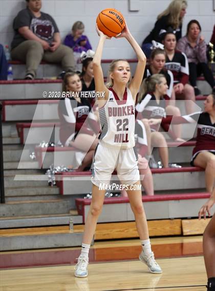 Thumbnail 2 in Hibriten @ Bunker Hill (NW Foothills Conference Tournament 1st Round) photogallery.