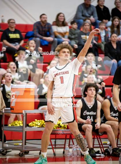 Thumbnail 2 in Croatan @ Southern Durham (NCHSAA 3A Round 2) photogallery.
