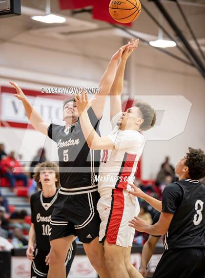 Thumbnail 3 in Croatan @ Southern Durham (NCHSAA 3A Round 2) photogallery.