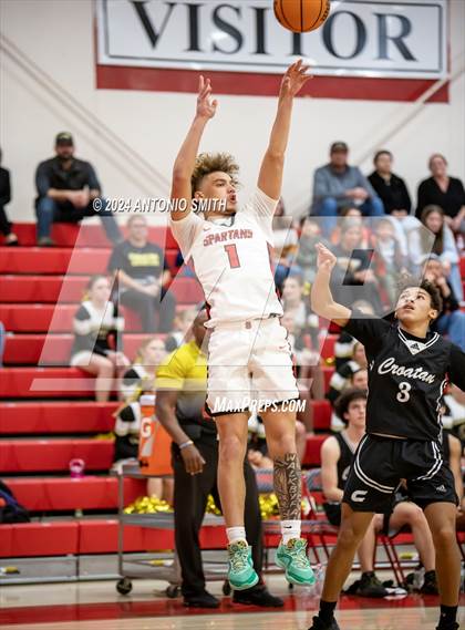 Thumbnail 1 in Croatan @ Southern Durham (NCHSAA 3A Round 2) photogallery.