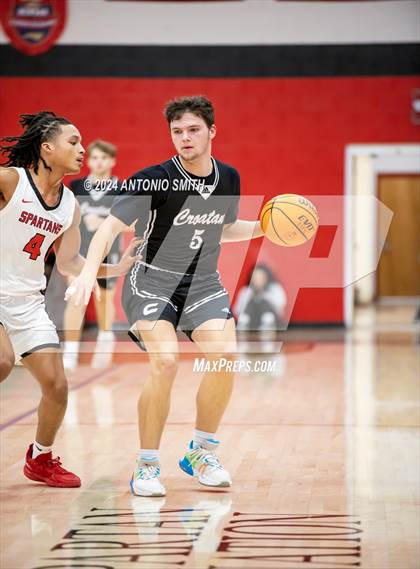 Thumbnail 3 in Croatan @ Southern Durham (NCHSAA 3A Round 2) photogallery.