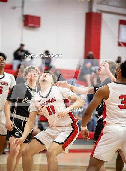 Thumbnail 1 in Croatan @ Southern Durham (NCHSAA 3A Round 2) photogallery.