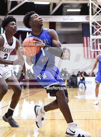 Thumbnail 2 in Federal Way vs. Ranney (Spalding Hoophall Classic) photogallery.