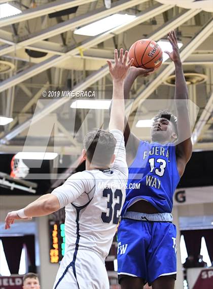 Thumbnail 3 in Federal Way vs. Ranney (Spalding Hoophall Classic) photogallery.