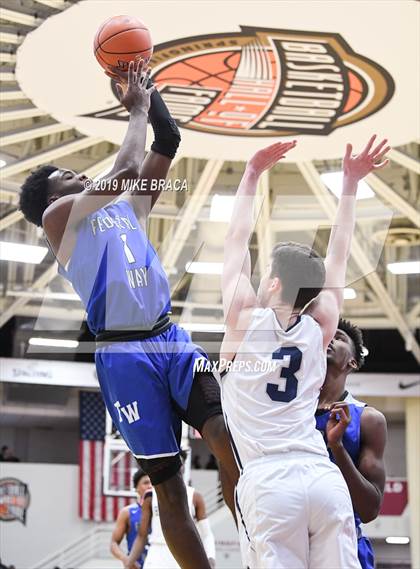 Thumbnail 3 in Federal Way vs. Ranney (Spalding Hoophall Classic) photogallery.