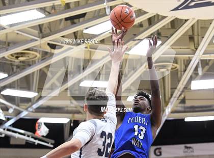 Thumbnail 2 in Federal Way vs. Ranney (Spalding Hoophall Classic) photogallery.