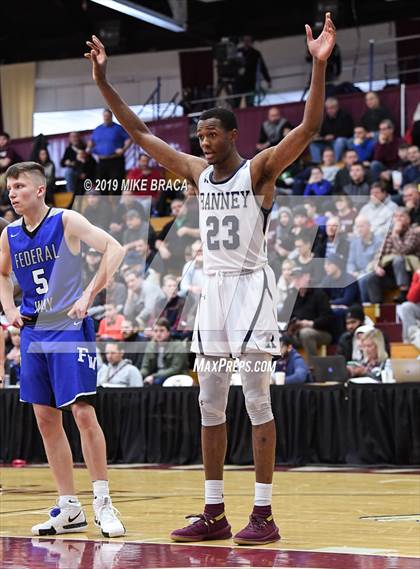 Thumbnail 2 in Federal Way vs. Ranney (Spalding Hoophall Classic) photogallery.