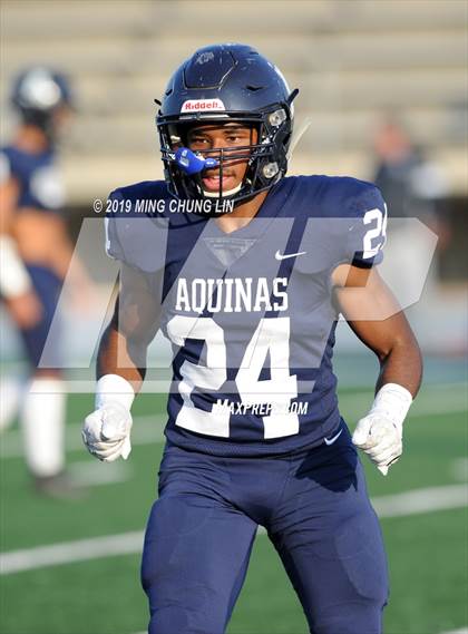 Thumbnail 2 in Clayton Valley Charter vs. Aquinas (CIF State D2AA Final) photogallery.