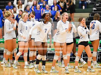 Thumbnail 3 in UIL 6A Region 1 Bi-District Playoffs Coppell vs Guyer photogallery.