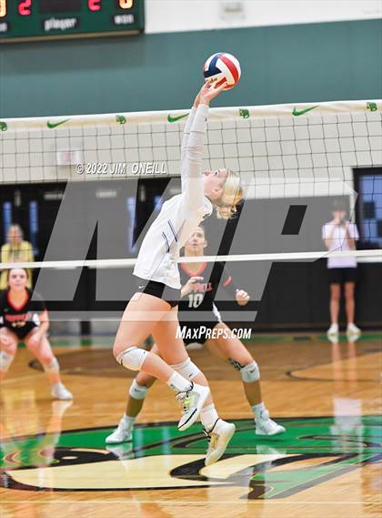 Thumbnail 1 in UIL 6A Region 1 Bi-District Playoffs Coppell vs Guyer photogallery.