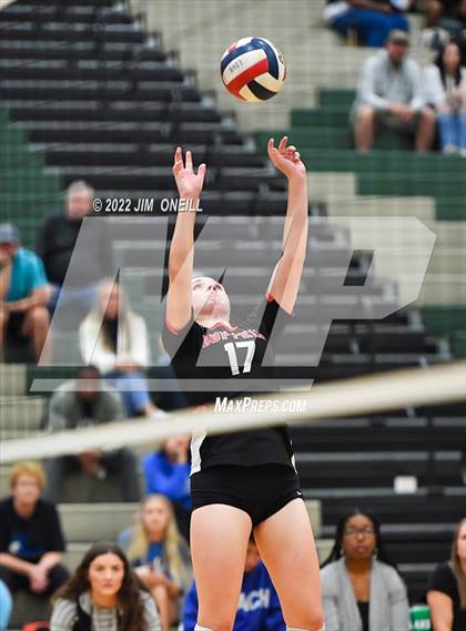 Thumbnail 3 in UIL 6A Region 1 Bi-District Playoffs Coppell vs Guyer photogallery.