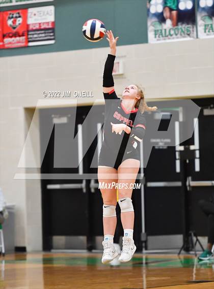 Thumbnail 2 in UIL 6A Region 1 Bi-District Playoffs Coppell vs Guyer photogallery.