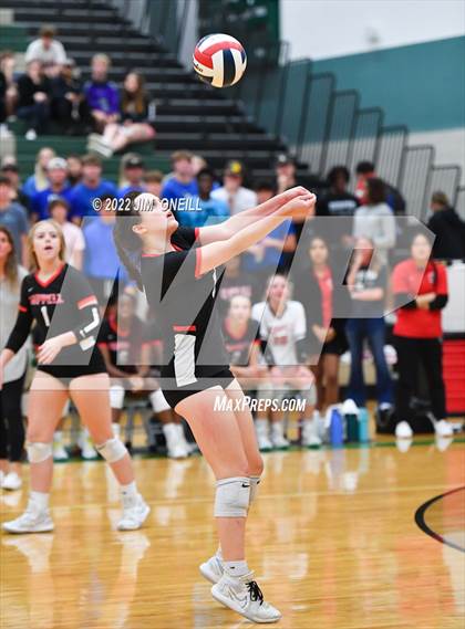 Thumbnail 2 in UIL 6A Region 1 Bi-District Playoffs Coppell vs Guyer photogallery.