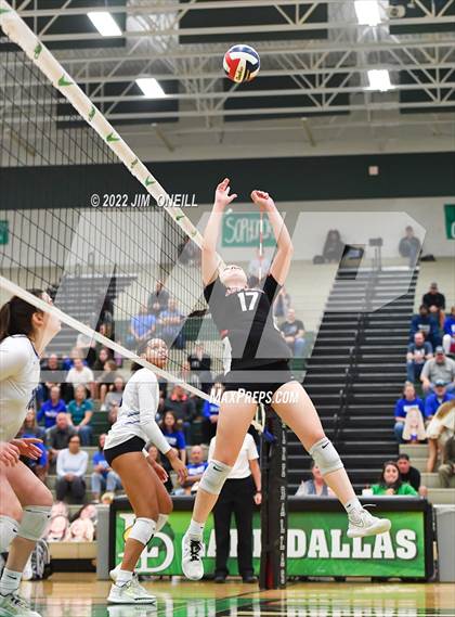 Thumbnail 2 in UIL 6A Region 1 Bi-District Playoffs Coppell vs Guyer photogallery.
