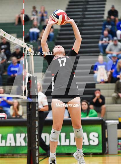 Thumbnail 2 in UIL 6A Region 1 Bi-District Playoffs Coppell vs Guyer photogallery.