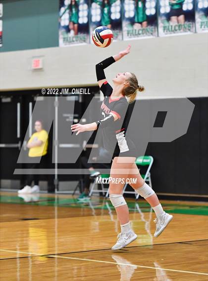 Thumbnail 3 in UIL 6A Region 1 Bi-District Playoffs Coppell vs Guyer photogallery.