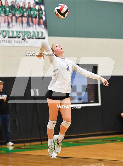 Thumbnail 2 in UIL 6A Region 1 Bi-District Playoffs Coppell vs Guyer photogallery.