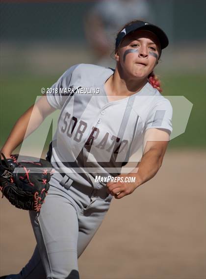 Thumbnail 2 in Ann Sobrato @ Aragon (CIF CCS D2 1st Round Playoff) photogallery.