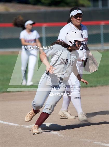 Thumbnail 2 in Ann Sobrato @ Aragon (CIF CCS D2 1st Round Playoff) photogallery.