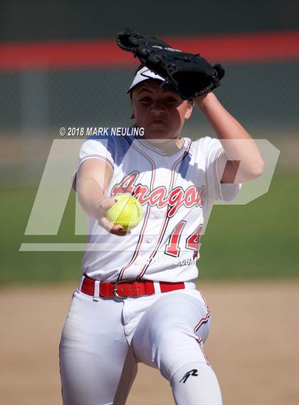 Thumbnail 2 in Ann Sobrato @ Aragon (CIF CCS D2 1st Round Playoff) photogallery.