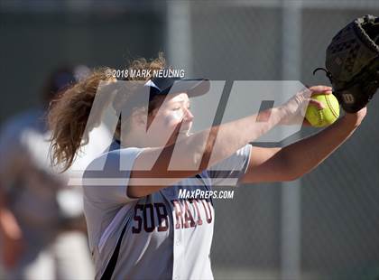 Thumbnail 2 in Ann Sobrato @ Aragon (CIF CCS D2 1st Round Playoff) photogallery.