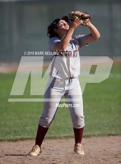 Thumbnail 2 in Ann Sobrato @ Aragon (CIF CCS D2 1st Round Playoff) photogallery.