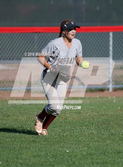Thumbnail 2 in Ann Sobrato @ Aragon (CIF CCS D2 1st Round Playoff) photogallery.
