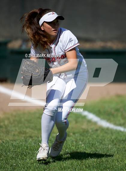 Thumbnail 2 in Ann Sobrato @ Aragon (CIF CCS D2 1st Round Playoff) photogallery.