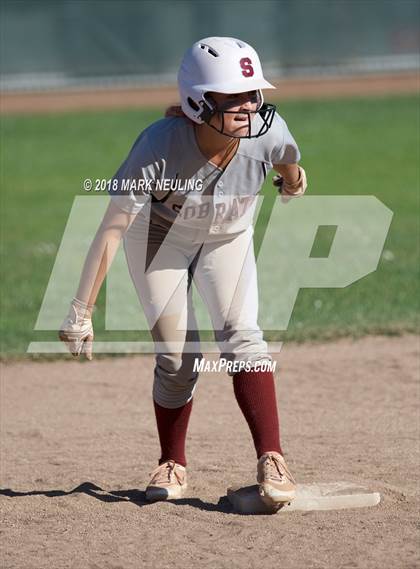 Thumbnail 2 in Ann Sobrato @ Aragon (CIF CCS D2 1st Round Playoff) photogallery.