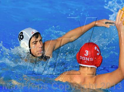 Thumbnail 3 in Cathedral Catholic vs. Santa Fe Christian (CIF SDS D3 Quarterfinal) photogallery.