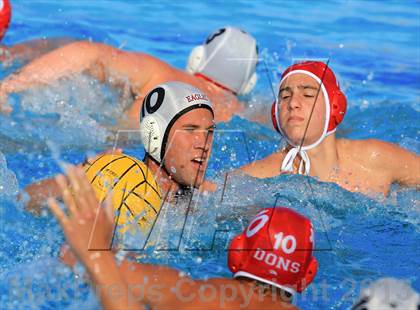 Thumbnail 1 in Cathedral Catholic vs. Santa Fe Christian (CIF SDS D3 Quarterfinal) photogallery.