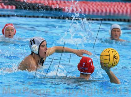 Thumbnail 1 in Cathedral Catholic vs. Santa Fe Christian (CIF SDS D3 Quarterfinal) photogallery.