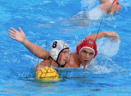 Thumbnail 3 in Cathedral Catholic vs. Santa Fe Christian (CIF SDS D3 Quarterfinal) photogallery.