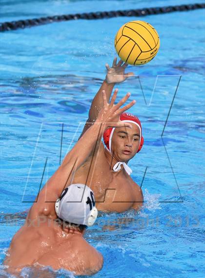 Thumbnail 2 in Cathedral Catholic vs. Santa Fe Christian (CIF SDS D3 Quarterfinal) photogallery.