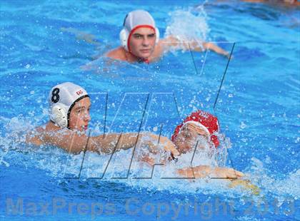 Thumbnail 1 in Cathedral Catholic vs. Santa Fe Christian (CIF SDS D3 Quarterfinal) photogallery.