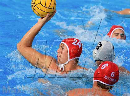 Thumbnail 3 in Cathedral Catholic vs. Santa Fe Christian (CIF SDS D3 Quarterfinal) photogallery.