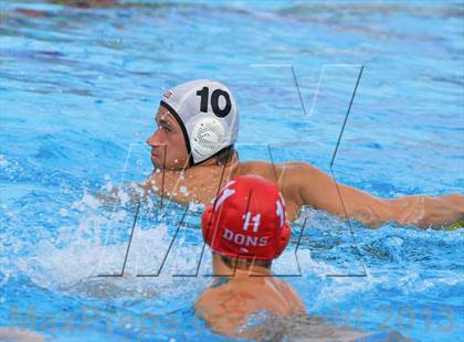 Thumbnail 1 in Cathedral Catholic vs. Santa Fe Christian (CIF SDS D3 Quarterfinal) photogallery.