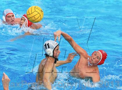 Thumbnail 2 in Cathedral Catholic vs. Santa Fe Christian (CIF SDS D3 Quarterfinal) photogallery.