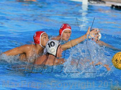Thumbnail 3 in Cathedral Catholic vs. Santa Fe Christian (CIF SDS D3 Quarterfinal) photogallery.