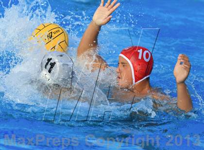 Thumbnail 3 in Cathedral Catholic vs. Santa Fe Christian (CIF SDS D3 Quarterfinal) photogallery.