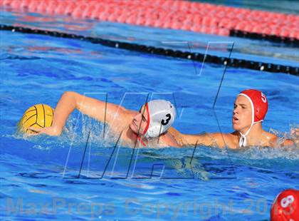 Thumbnail 1 in Cathedral Catholic vs. Santa Fe Christian (CIF SDS D3 Quarterfinal) photogallery.
