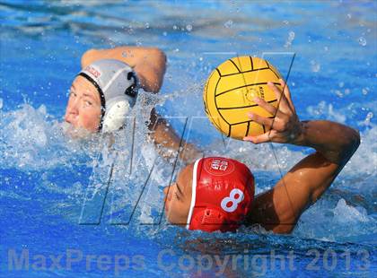 Thumbnail 3 in Cathedral Catholic vs. Santa Fe Christian (CIF SDS D3 Quarterfinal) photogallery.