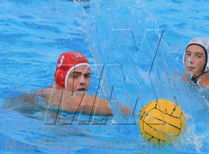 Thumbnail 1 in Cathedral Catholic vs. Santa Fe Christian (CIF SDS D3 Quarterfinal) photogallery.