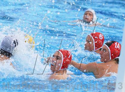 Thumbnail 1 in Cathedral Catholic vs. Santa Fe Christian (CIF SDS D3 Quarterfinal) photogallery.