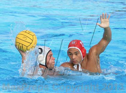 Thumbnail 3 in Cathedral Catholic vs. Santa Fe Christian (CIF SDS D3 Quarterfinal) photogallery.