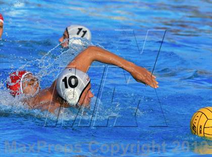 Thumbnail 1 in Cathedral Catholic vs. Santa Fe Christian (CIF SDS D3 Quarterfinal) photogallery.