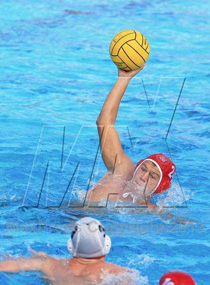 Thumbnail 2 in Cathedral Catholic vs. Santa Fe Christian (CIF SDS D3 Quarterfinal) photogallery.