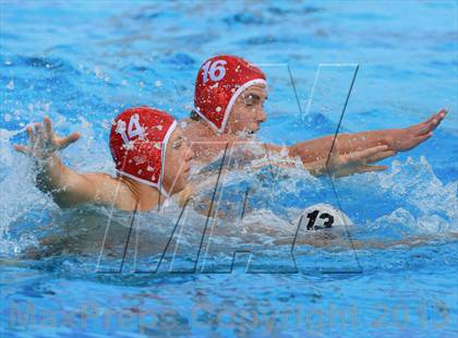Thumbnail 3 in Cathedral Catholic vs. Santa Fe Christian (CIF SDS D3 Quarterfinal) photogallery.