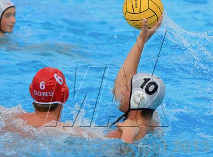 Thumbnail 3 in Cathedral Catholic vs. Santa Fe Christian (CIF SDS D3 Quarterfinal) photogallery.